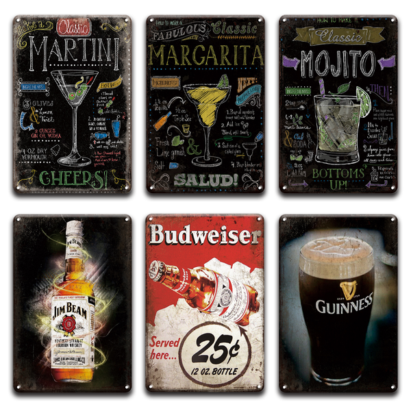 mojito cocktail jim whiskey metal wall art tin sign vintage irish pub kitchen home decor beer poster signs restaurant wall decor
mojito cocktail jim whiskey metal wall art tin sign vintage irish pub kitchen home decor beer poster signs restaurant wall decor
