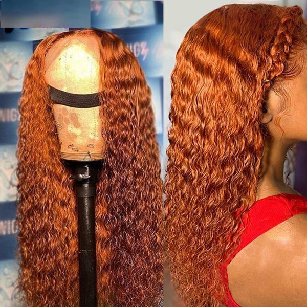 synthetic wigs 26'' orange loose curly lace front wig baby hair water wave heat resistant fiber half hand tied, Black
synthetic wigs 26'' orange loose curly lace front wig baby hair water wave heat resistant fiber half hand tied, Black