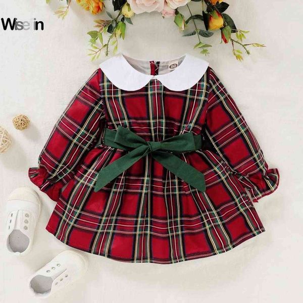 christmas toddler baby girls matching sister clothes plaid long sleeve dress bandage party dress birthday bowknot princess dress g1129, Red;yellow
christmas toddler baby girls matching sister clothes plaid long sleeve dress bandage party dress birthday bowknot princess dress g1129, Red;yellow