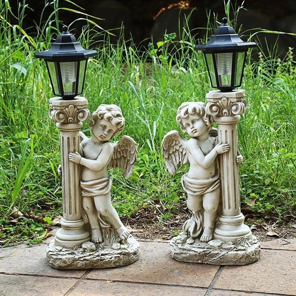 49cm antique angel sculpture courtyard furnishings indoor and outdoor solar street lamp garden landscape decoration resin craft decorations
49cm antique angel sculpture courtyard furnishings indoor and outdoor solar street lamp garden landscape decoration resin craft decorations