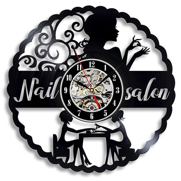wall clocks nail salon record clock modern design art manicure studio watch beauty sign decor
wall clocks nail salon record clock modern design art manicure studio watch beauty sign decor