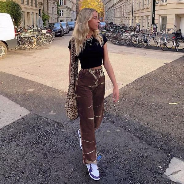 women's jeans autumn fashion retro women y2k vintage straight baggy pants mom boyfriends streetwear high street cargo girls trousers, Blue
women's jeans autumn fashion retro women y2k vintage straight baggy pants mom boyfriends streetwear high street cargo girls trousers, Blue