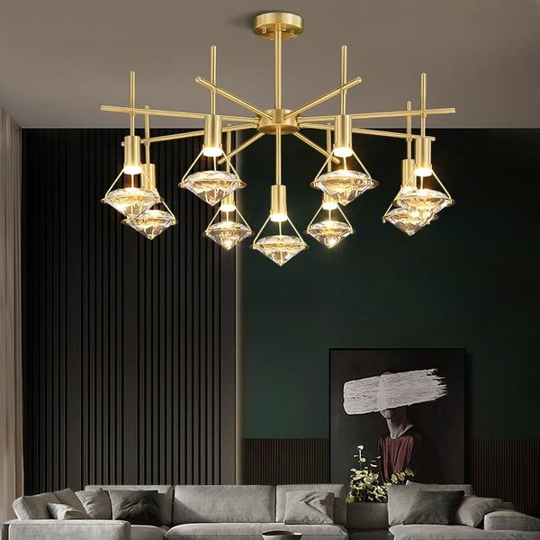 postmodern copper led chandelier lighting k9 crystal diamond living room bedroom luxury hanging lamp dining villa hall fixtures chandeliers
postmodern copper led chandelier lighting k9 crystal diamond living room bedroom luxury hanging lamp dining villa hall fixtures chandeliers