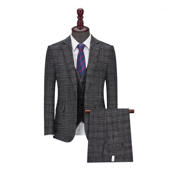 men's suits & blazers (jacket+vest+pant) spring autumn fashion / casual business plaid 3 piece suit groom's wedding dress 4xl, White;black
men's suits & blazers (jacket+vest+pant) spring autumn fashion / casual business plaid 3 piece suit groom's wedding dress 4xl, White;black