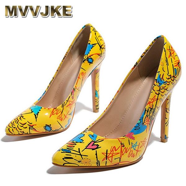 dress shoes mvvjke women pumps high heels pointed toe ladies fashion office pu thin painted graffiti female slip on 2021, Black
dress shoes mvvjke women pumps high heels pointed toe ladies fashion office pu thin painted graffiti female slip on 2021, Black