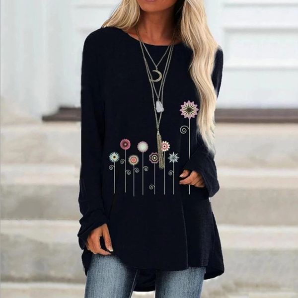 new autumn floral print loose tshirts women long sleeve casual t shirts plus size s-5xl female shirts 2021 women clothes, White
new autumn floral print loose tshirts women long sleeve casual t shirts plus size s-5xl female shirts 2021 women clothes, White