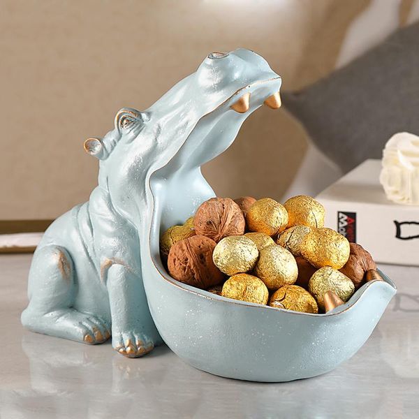 decorative objects & figurines home decoration resin hippopotamus statue artware sculpture sundries storage big mouth organizer candy pots
decorative objects & figurines home decoration resin hippopotamus statue artware sculpture sundries storage big mouth organizer candy pots