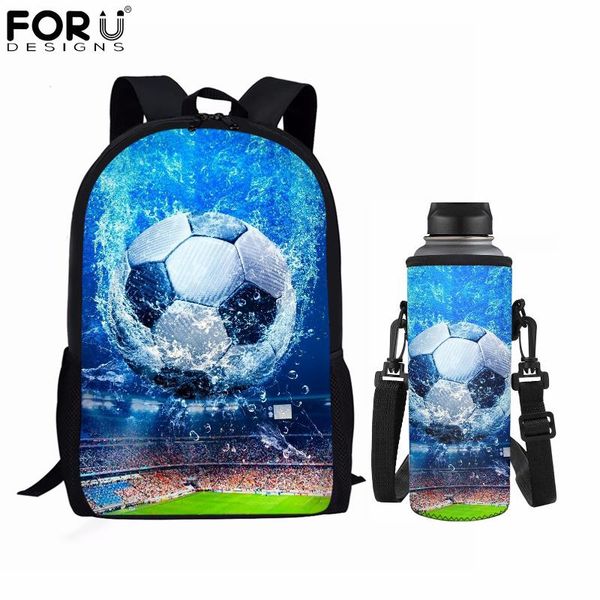 school bags forudesigns fashion backpack cup case student boys football with water 3d print teens kid child back to set mochilas
school bags forudesigns fashion backpack cup case student boys football with water 3d print teens kid child back to set mochilas