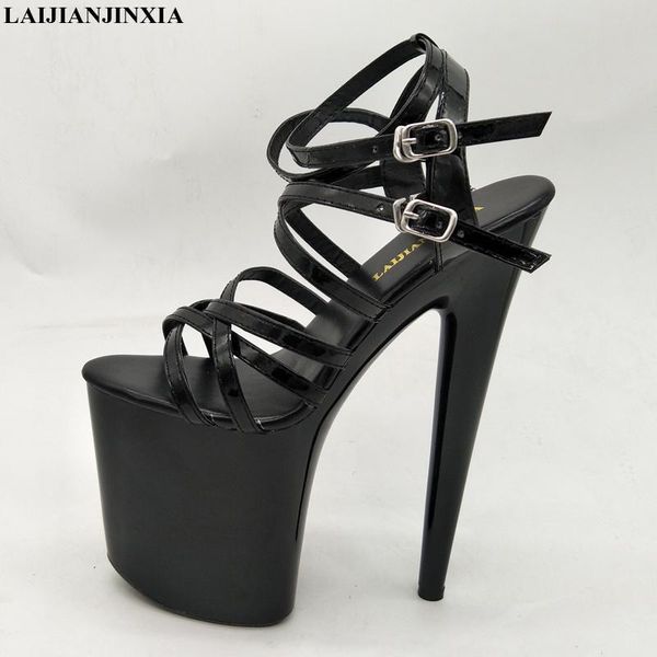 sandals buckle straps summer art performance platform designer women shoes lady 17cm high heels pumps, Black
sandals buckle straps summer art performance platform designer women shoes lady 17cm high heels pumps, Black