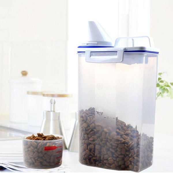 storage bottles & jars high pet food container airtight dog cats foods with measuring cup clear 2.5l lg66
storage bottles & jars high pet food container airtight dog cats foods with measuring cup clear 2.5l lg66