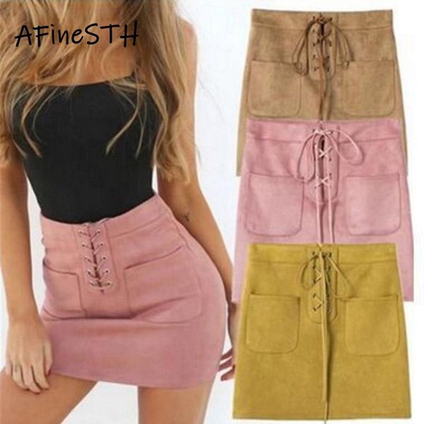 skirts afinesth woman lace-up high waist skirt summer soild color mini party slim zipper pockets package hip pencil, Black
skirts afinesth woman lace-up high waist skirt summer soild color mini party slim zipper pockets package hip pencil, Black
