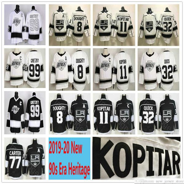 2020-21 los angeles kings 90s era heritage #8 drew doughty 11 anze kopitar 77 jeff carter 32 jonathan quick 99 wayne gretzky hockey jerseys, Black
2020-21 los angeles kings 90s era heritage #8 drew doughty 11 anze kopitar 77 jeff carter 32 jonathan quick 99 wayne gretzky hockey jerseys, Black
