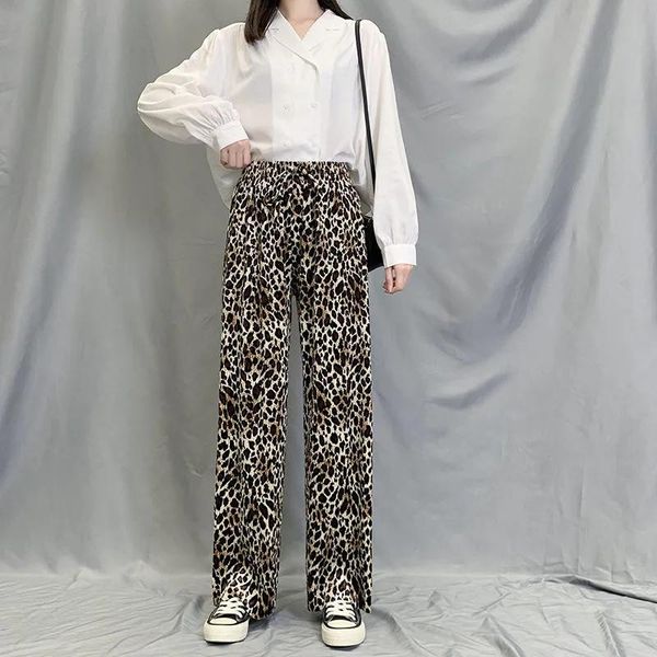 women's pants & capris leopard velvet long women spring autumn streetwear casual baggy wide leg pant vintage high waist velour straight, Black;white
women's pants & capris leopard velvet long women spring autumn streetwear casual baggy wide leg pant vintage high waist velour straight, Black;white