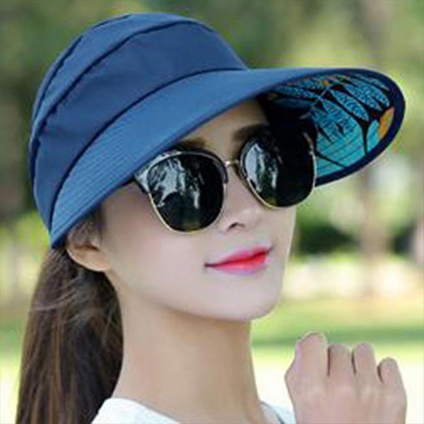 wide brim beach hat 1pc women sun hats for summer pearl uv protection female caps visor with big heads, Blue;gray
wide brim beach hat 1pc women sun hats for summer pearl uv protection female caps visor with big heads, Blue;gray
