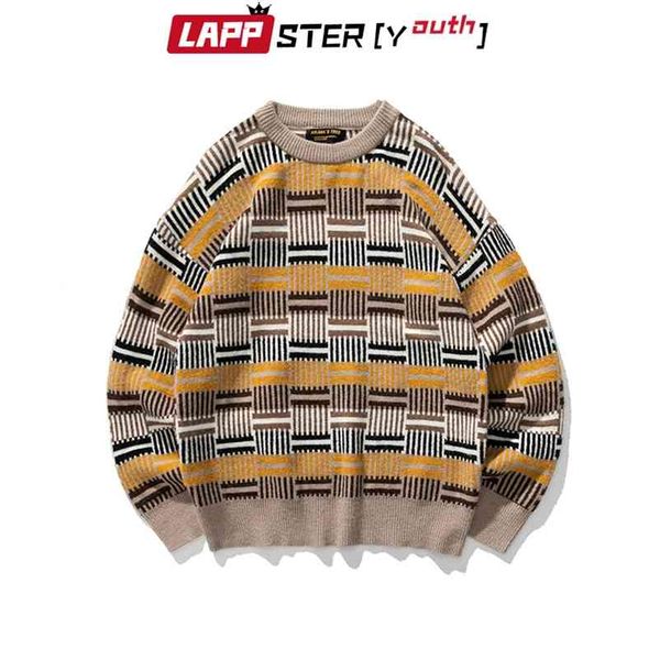 men 3 colors striped winter wool sweater pullover mens o-neck knitted oversize korean casual clothes 210420, White;black
men 3 colors striped winter wool sweater pullover mens o-neck knitted oversize korean casual clothes 210420, White;black