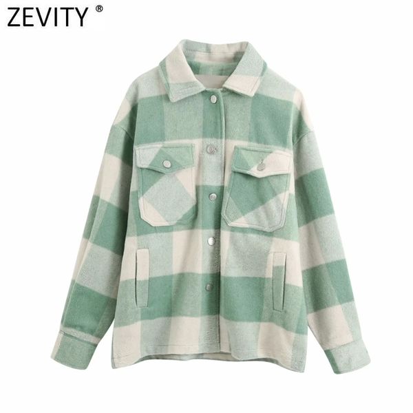 zevity women vintage stylish pockets patch oversized plaid jacket lapel collar long sleeve loose outerwear coats chic ct611 210419, Black;brown
zevity women vintage stylish pockets patch oversized plaid jacket lapel collar long sleeve loose outerwear coats chic ct611 210419, Black;brown