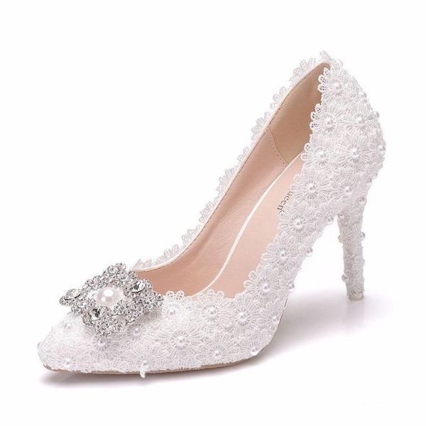 dress shoes women's thin high heels women pumps wedding party banquet lace pu rhinestones slip on 9.5cm pointed toe white, Black
dress shoes women's thin high heels women pumps wedding party banquet lace pu rhinestones slip on 9.5cm pointed toe white, Black