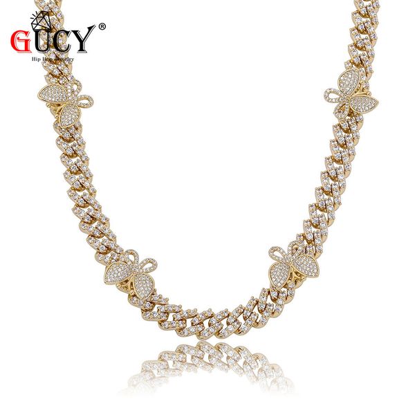 gucy 8mm miami cuban link necklace with butterfly women jewelry aaaa zircon charm men's hip hop chain x0509, Black
gucy 8mm miami cuban link necklace with butterfly women jewelry aaaa zircon charm men's hip hop chain x0509, Black