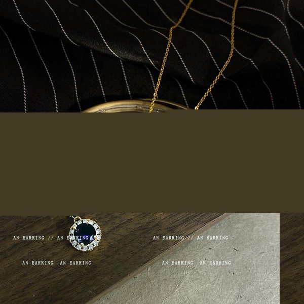 pendant necklaces xxixx fashion circle zircon titanium steel necklace rotating women's temperament simple and versatile clavicle chain, Silver
pendant necklaces xxixx fashion circle zircon titanium steel necklace rotating women's temperament simple and versatile clavicle chain, Silver