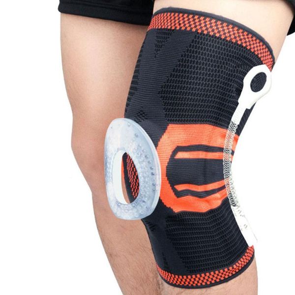 elbow & knee pads 1pc patella protector brace elastic silicone spring pad training knitted compression sleeve support sport, Black;gray
elbow & knee pads 1pc patella protector brace elastic silicone spring pad training knitted compression sleeve support sport, Black;gray