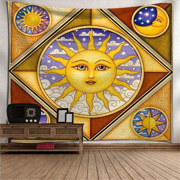 tapestries retro sun tapestry living room bedroom wall decoration dormitory home
tapestries retro sun tapestry living room bedroom wall decoration dormitory home