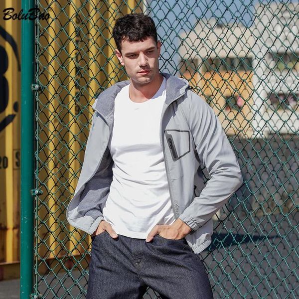 men's jackets bolubao autumn men fashion brand pocket zipper casual jacket high street hooded coats male, Black;brown
men's jackets bolubao autumn men fashion brand pocket zipper casual jacket high street hooded coats male, Black;brown