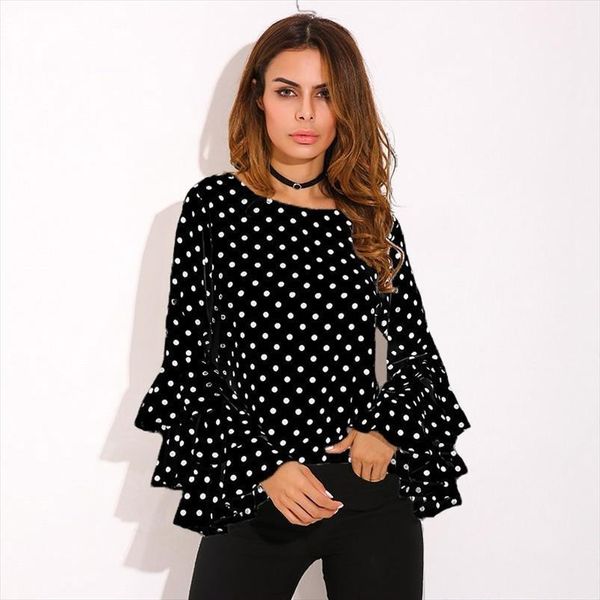 polka dot retro summer womens shirt ruffles long sleeve casual chiffon ladies plus size clothing 4xl blusas, White
polka dot retro summer womens shirt ruffles long sleeve casual chiffon ladies plus size clothing 4xl blusas, White