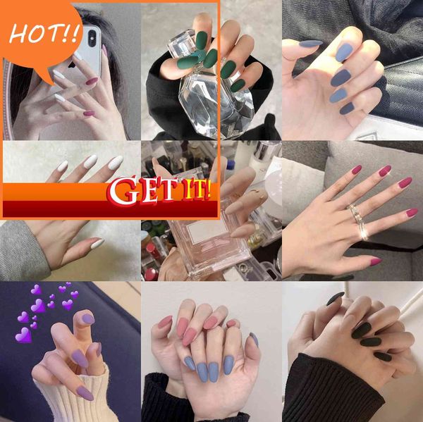 stylist diy hand decorated nail nina wears a solid color round head frosted fake nail piece collection of finished pieces and enhancement to, Red;gold
stylist diy hand decorated nail nina wears a solid color round head frosted fake nail piece collection of finished pieces and enhancement to, Red;gold
