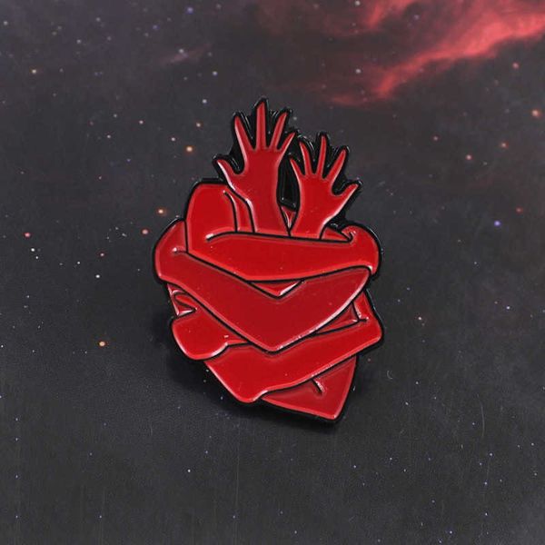 fashion creativity multi hand embrace into heart shape personalized oil dropping brooch trend design badge brooch, Gray
fashion creativity multi hand embrace into heart shape personalized oil dropping brooch trend design badge brooch, Gray