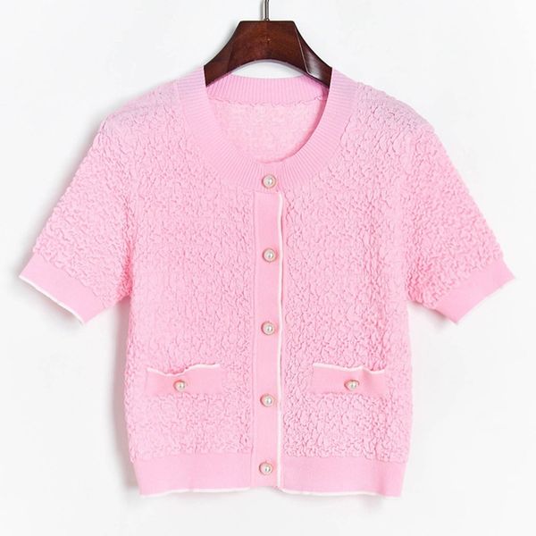 knits fashion runway design cardigans women sweater o-neck single breasted bud fold sweet elegant soft knitwear pink a18, White
knits fashion runway design cardigans women sweater o-neck single breasted bud fold sweet elegant soft knitwear pink a18, White