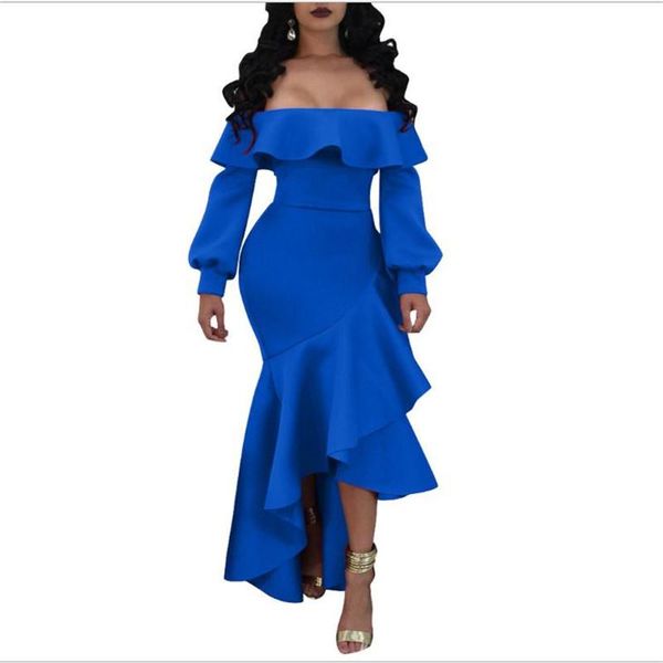 casual dresses fashion ruffles women spring summer 2021 strapless dress empire long sleeve pullovers mid-calf slim q098, Black;gray
casual dresses fashion ruffles women spring summer 2021 strapless dress empire long sleeve pullovers mid-calf slim q098, Black;gray