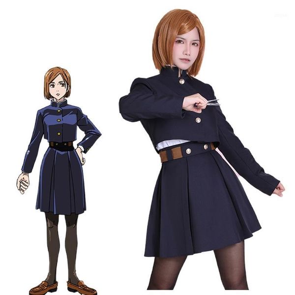 two piece dress jujutsu kaisen kugisaki nobara women's suit set costume outfits skirt carnival waist bag full formal suits, White
two piece dress jujutsu kaisen kugisaki nobara women's suit set costume outfits skirt carnival waist bag full formal suits, White
