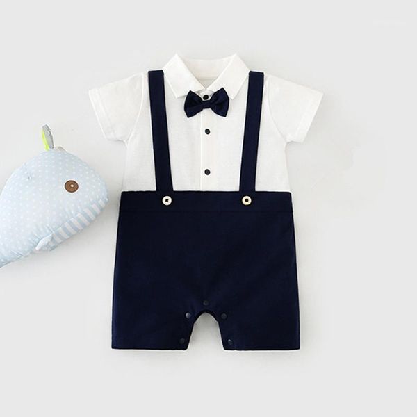jumpsuits summer born baby boys romper gentleman kids outfits cotton boy clothes toddler formal for 0-24m birthday party1, Blue
jumpsuits summer born baby boys romper gentleman kids outfits cotton boy clothes toddler formal for 0-24m birthday party1, Blue