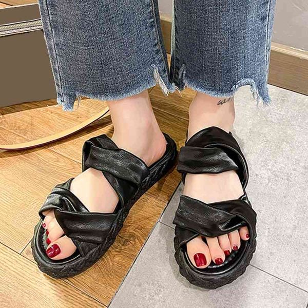 sandals fashion weaving slippers women summer open toe soft thick bottom beach slides woman comfort flat heels casual mihb, Black
sandals fashion weaving slippers women summer open toe soft thick bottom beach slides woman comfort flat heels casual mihb, Black