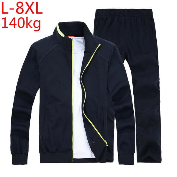 men's tracksuits man sports suits plus size 5xl 6xl 7xl 8xl hoodie men sportwear brand clothing casual tracksuit sets mens jacket+pants, Gray
men's tracksuits man sports suits plus size 5xl 6xl 7xl 8xl hoodie men sportwear brand clothing casual tracksuit sets mens jacket+pants, Gray