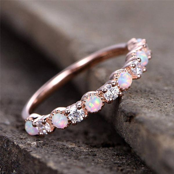 wedding rings romad cz opal women fire stone finger ring eternity band for bridal engagement jewelry valentine's day gift r4, Slivery;golden
wedding rings romad cz opal women fire stone finger ring eternity band for bridal engagement jewelry valentine's day gift r4, Slivery;golden