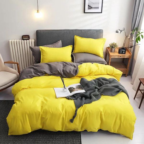bedding sets justchic 4pcs/set simple solid color duvet cover flat sheet pillowcase set ab double-sided bed sheets
bedding sets justchic 4pcs/set simple solid color duvet cover flat sheet pillowcase set ab double-sided bed sheets