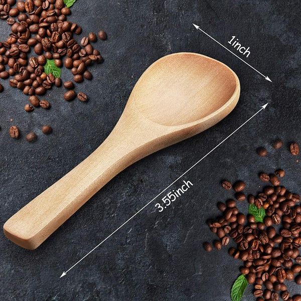 spoons 40 pieces mini wooden spoon tasting seasoning kitchen cooking (natural wood color)
spoons 40 pieces mini wooden spoon tasting seasoning kitchen cooking (natural wood color)