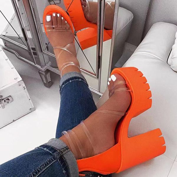 dress shoes nouc women platform summer sandals zipper woman candy colors thick high heels ladies ankle strap female sandalias, Black
dress shoes nouc women platform summer sandals zipper woman candy colors thick high heels ladies ankle strap female sandalias, Black