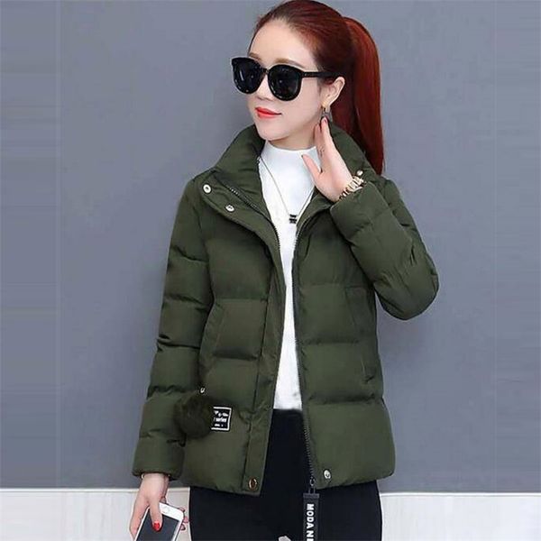 korea fashion winter women jacket plus size warm parkas all-matched casual short coat long sleeve cotton d237 210512, Black
korea fashion winter women jacket plus size warm parkas all-matched casual short coat long sleeve cotton d237 210512, Black