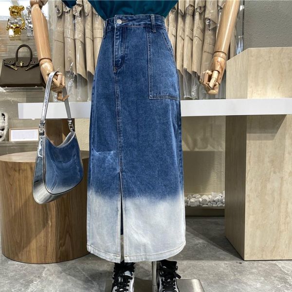 skirts deat 2021 spring and summer fashion casual denim skirt slim single button pocket long women sj016, Black
skirts deat 2021 spring and summer fashion casual denim skirt slim single button pocket long women sj016, Black
