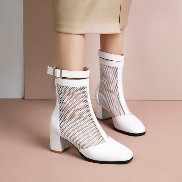 ochanmeb small size 33 women's black white mesh net boots for spring summer ladies ankle belt buckled strap zipper booties shoes
ochanmeb small size 33 women's black white mesh net boots for spring summer ladies ankle belt buckled strap zipper booties shoes