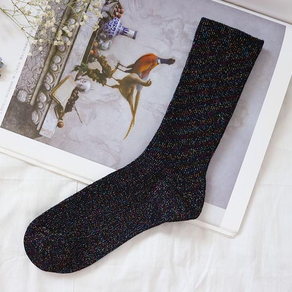 socks & hosiery 1 pair of high-quality fashion women's with gold and silver glittering summer thin breathable personality cool, Black;white
socks & hosiery 1 pair of high-quality fashion women's with gold and silver glittering summer thin breathable personality cool, Black;white