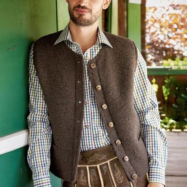 men's vests mens vest casual sleeveless herringbone fabric elegant round neck tweed for wedding groomsmen waistcoat, Black;white
men's vests mens vest casual sleeveless herringbone fabric elegant round neck tweed for wedding groomsmen waistcoat, Black;white