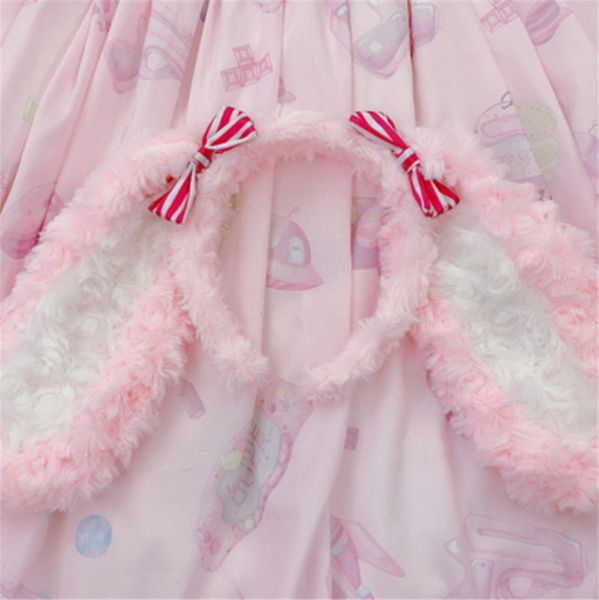 lolita stberry rabbit cake bear kc headband plush hair band cute girl bow headdress d575, Golden;white
lolita stberry rabbit cake bear kc headband plush hair band cute girl bow headdress d575, Golden;white