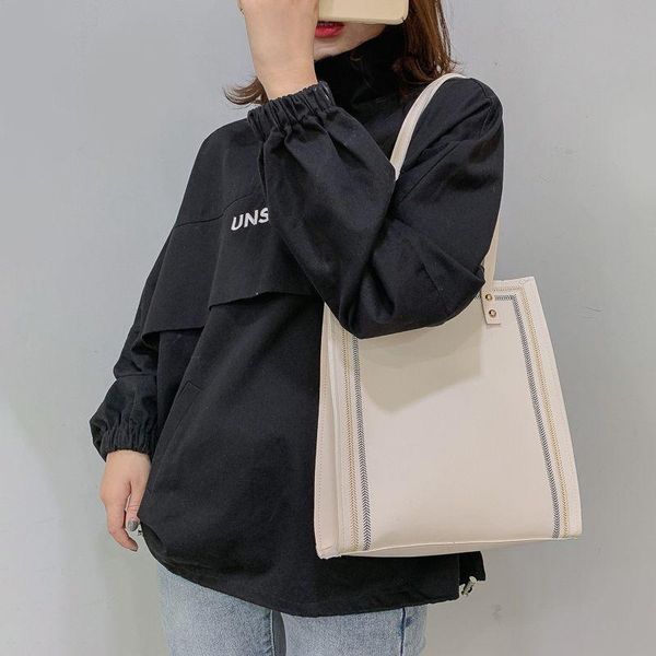 shopping bags fashion retro style solid color pu shoulder wild large capacity handbag with zipper
shopping bags fashion retro style solid color pu shoulder wild large capacity handbag with zipper