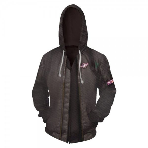 five-pointed star pattern hooded print graphic men's zip hoodie visual impact party punk gothic round neck sweatshirt hoodie, Black
five-pointed star pattern hooded print graphic men's zip hoodie visual impact party punk gothic round neck sweatshirt hoodie, Black
