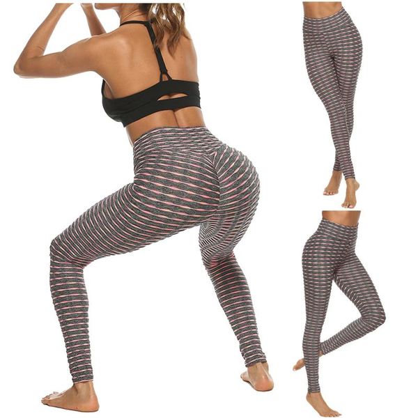 women's leggings sport women yo-ga pants workout fitness lattice printing high waist stretch strethcy, Black
women's leggings sport women yo-ga pants workout fitness lattice printing high waist stretch strethcy, Black