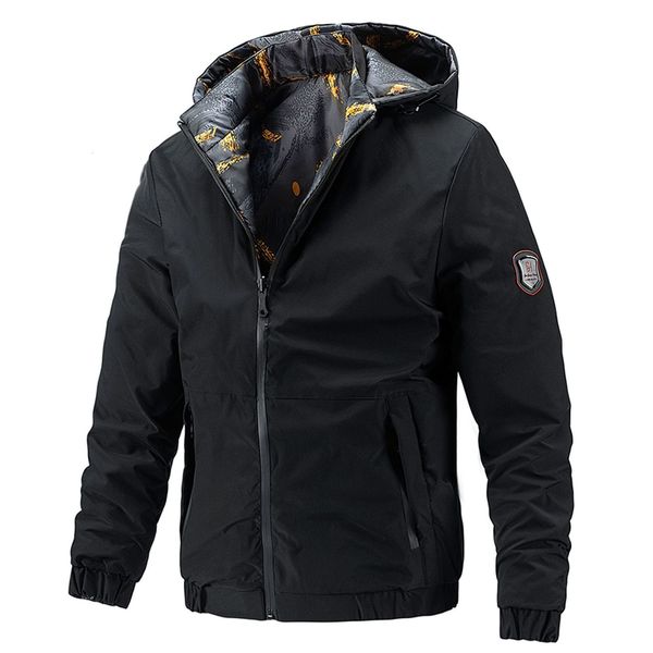 jackets men's hooded et autumn and winter fashion casual tooling coat double faced et men's wear, Black;brown
jackets men's hooded et autumn and winter fashion casual tooling coat double faced et men's wear, Black;brown