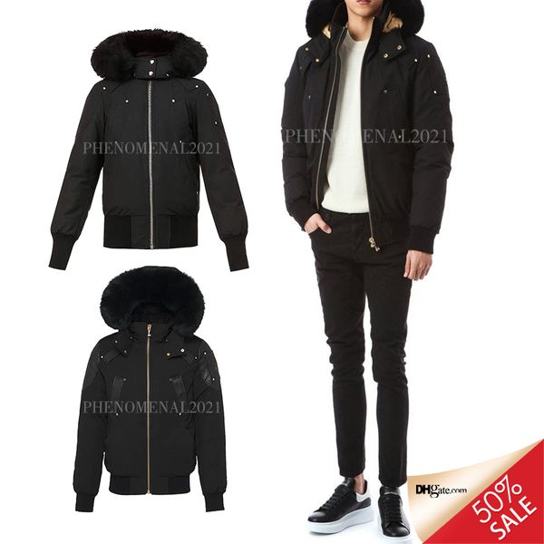 2021 men's wemen's down parkas real wolf fur collar hooded white goose jacket winter coat warm parka padded jackets, Black
2021 men's wemen's down parkas real wolf fur collar hooded white goose jacket winter coat warm parka padded jackets, Black